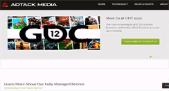 Desktop Screenshot of adtackmedia.com